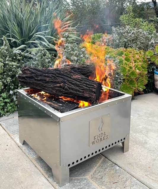 KNDL Works Smokeless Fire Pit 20" x 20"